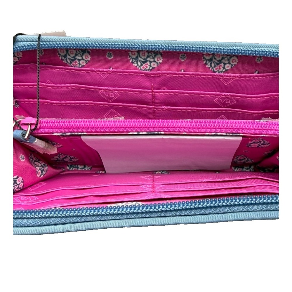 VERA BRADLEY RFID Georgia Wallet Clutch in Geo Medallions Print NWT - Picture 5 of 7